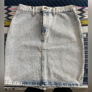 Vintage denim skirt